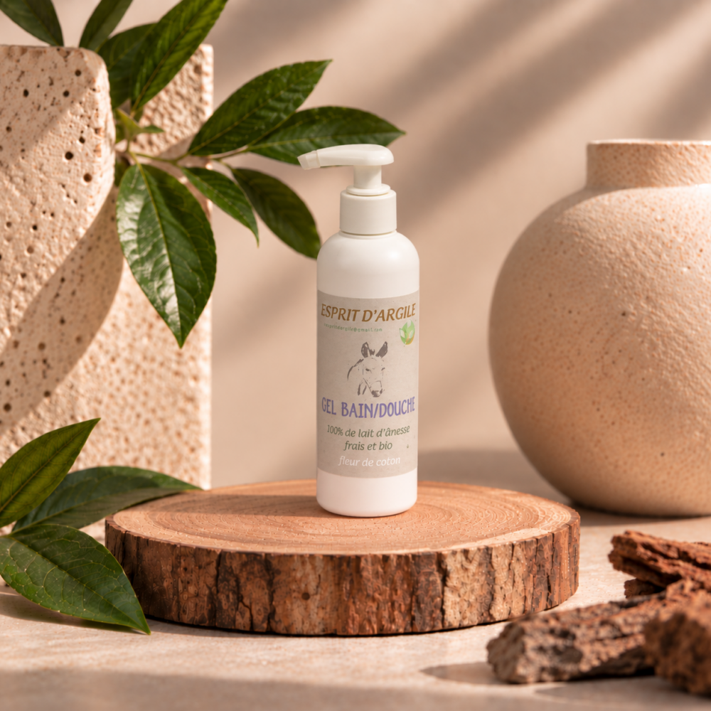 gel bain douche lait d'ânesse
