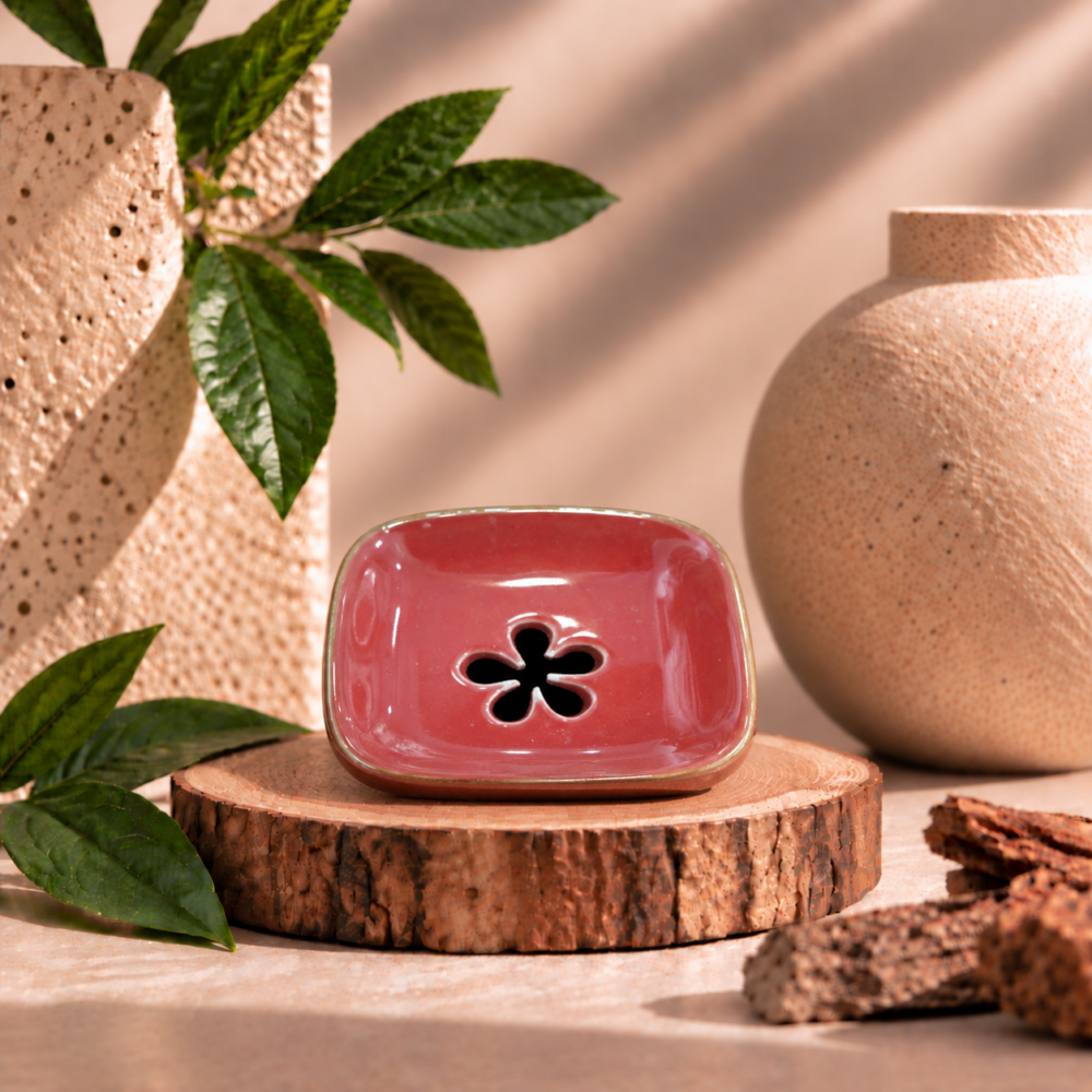 Porte Savon - Rouge